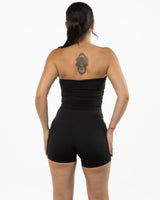 The Sporty Tube Top - Black