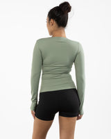 The Womens Sporty Long Sleeve - Green