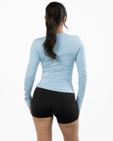 The Womens Sporty Long Sleeve - Blue