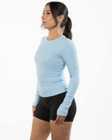 The Womens Sporty Long Sleeve - Blue