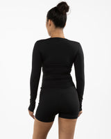 The Womens Sporty Long Sleeve - Black