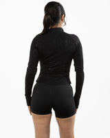 The Womens Foil Jacket - Black