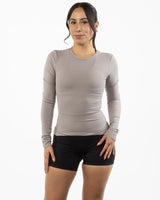 The Womens Sporty Long Sleeve - Grey
