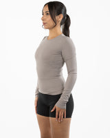 The Womens Sporty Long Sleeve - Grey