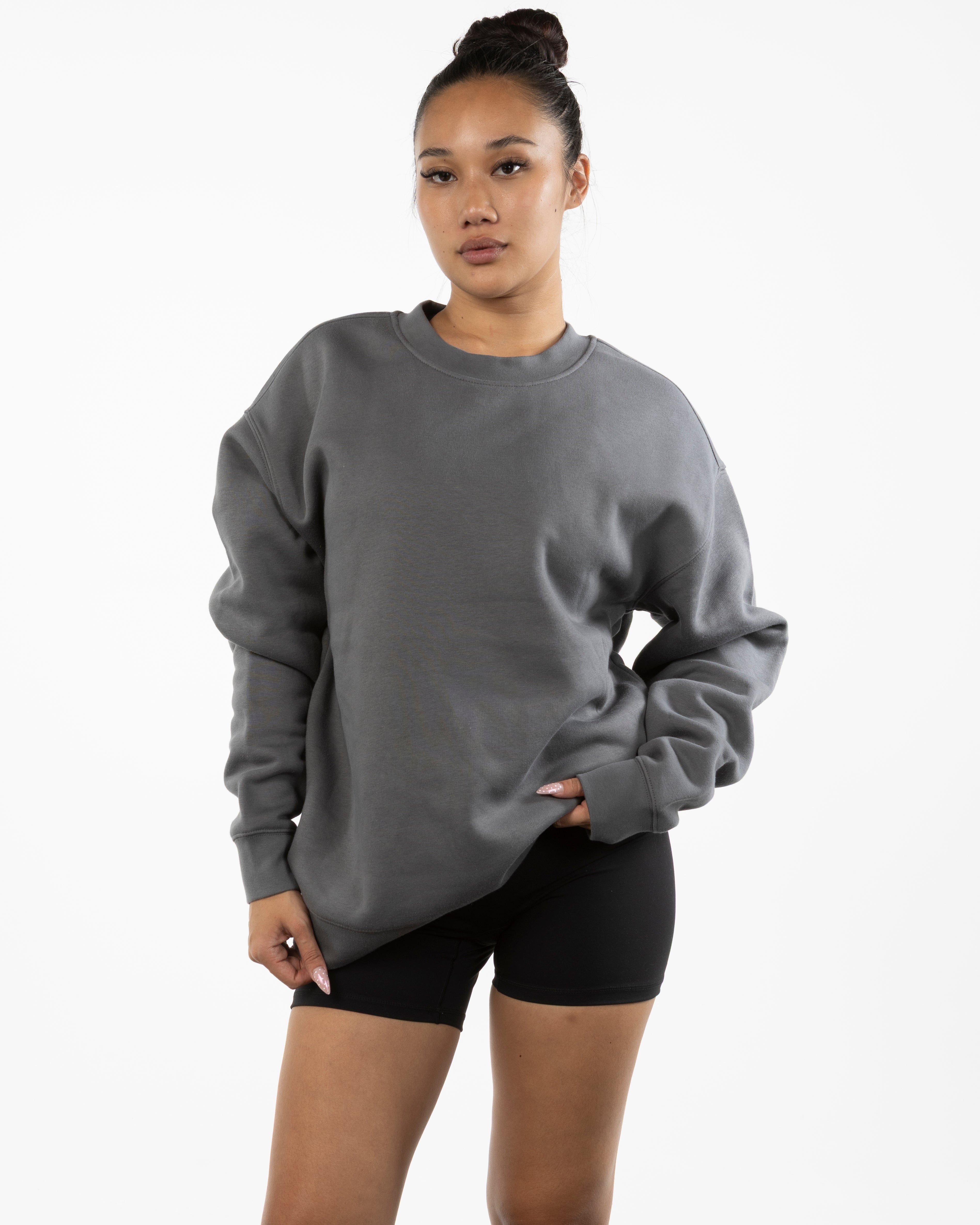 The Womens Crewneck - Shadow