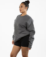 The Womens Crewneck - Shadow