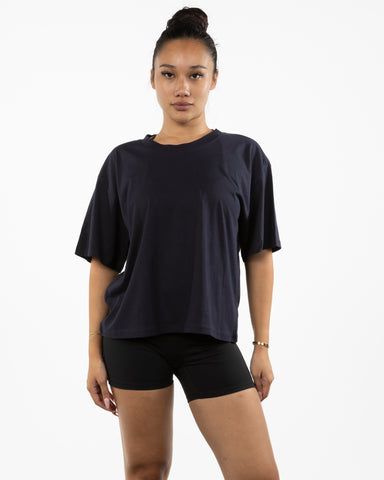 The Womens Oversized Tee - Ink