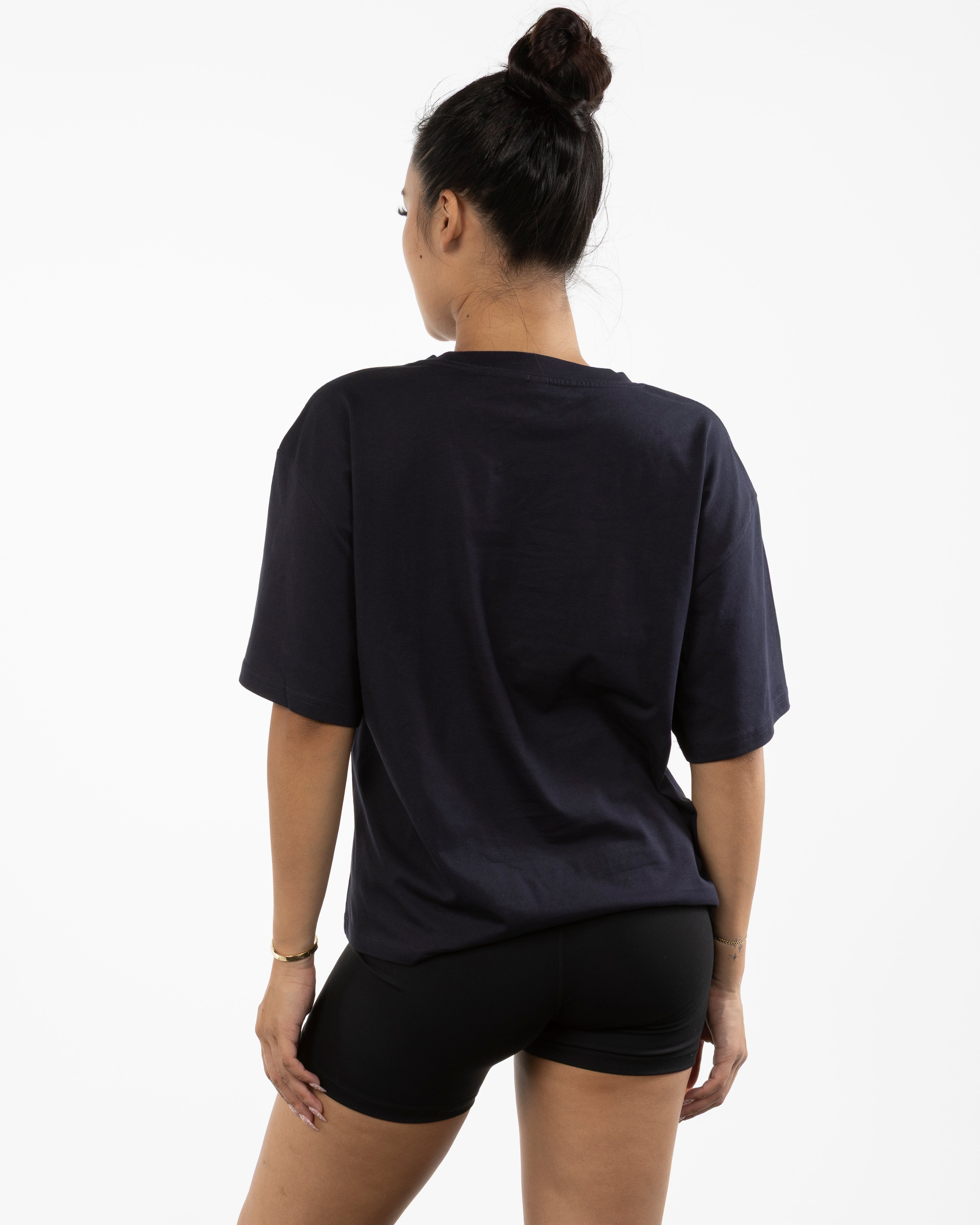 The Womens Oversized Tee - Ink