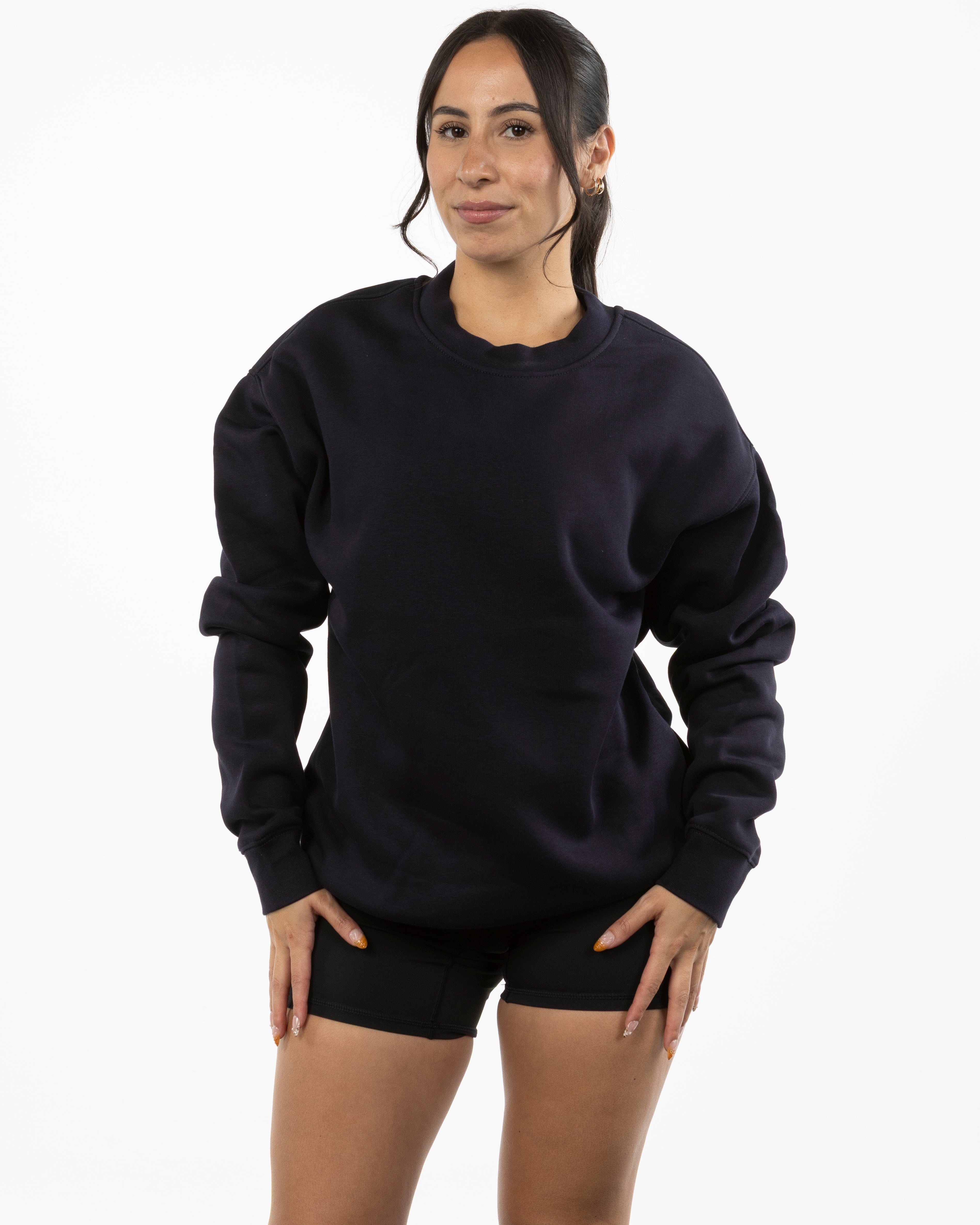 The Womens Crewneck - Ink Blue