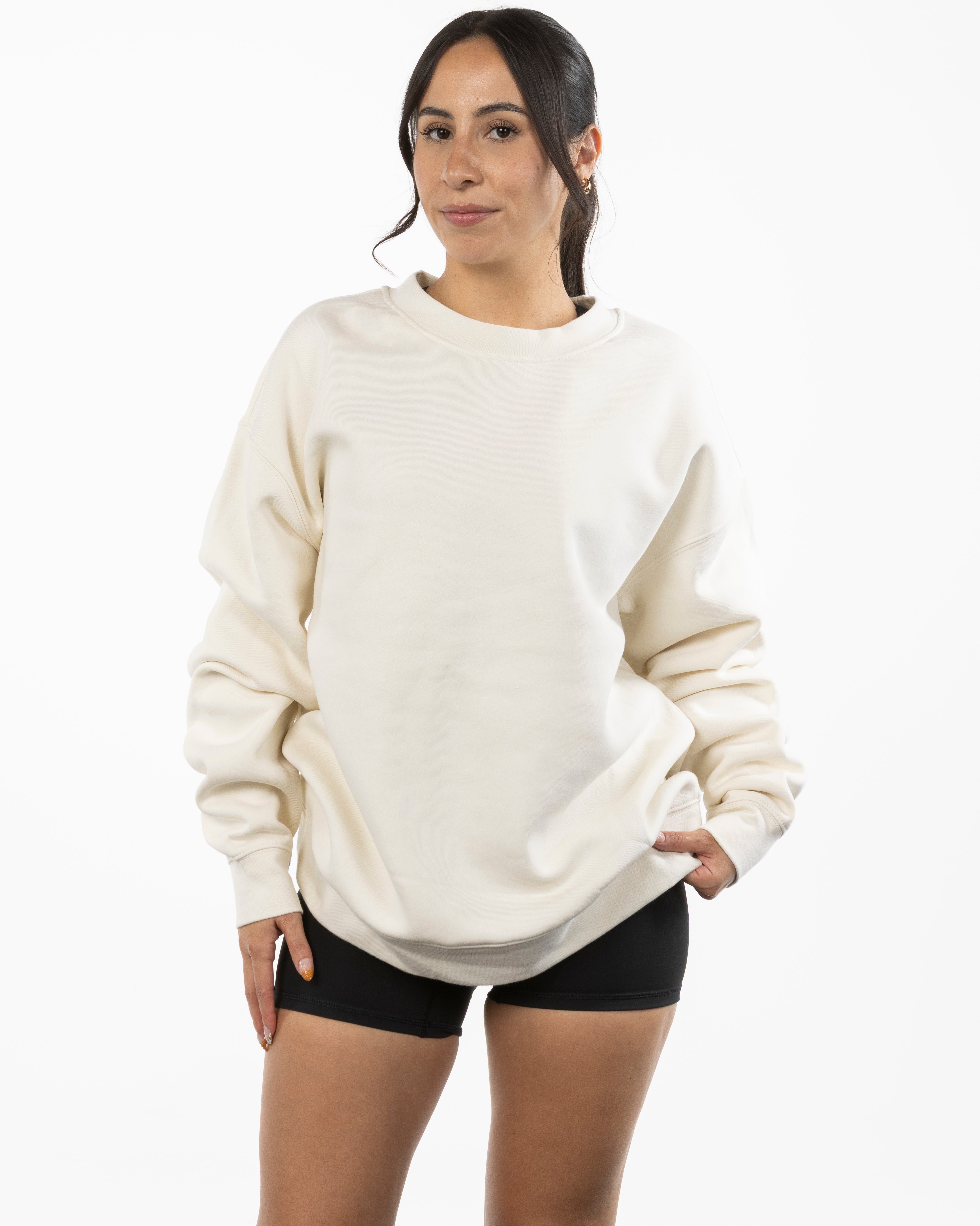 The Womens Crewneck - Off White