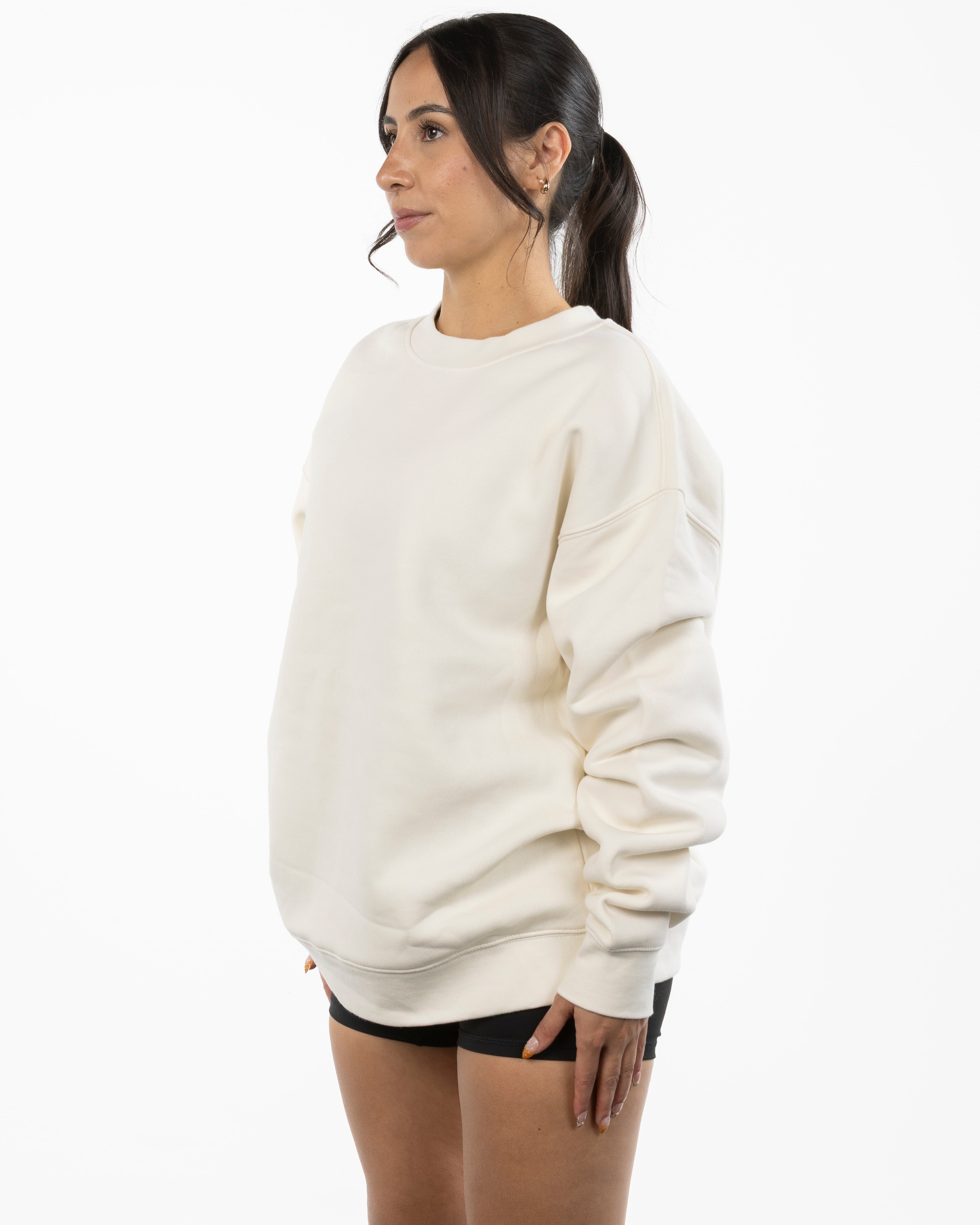The Womens Crewneck - Off White