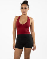 The Halter Tank - Red
