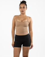 The Womens Sporty Tank - Khaki