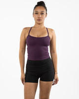 The Womens Sporty Tank - Purple