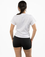 The Womens 7/8th Tee - White