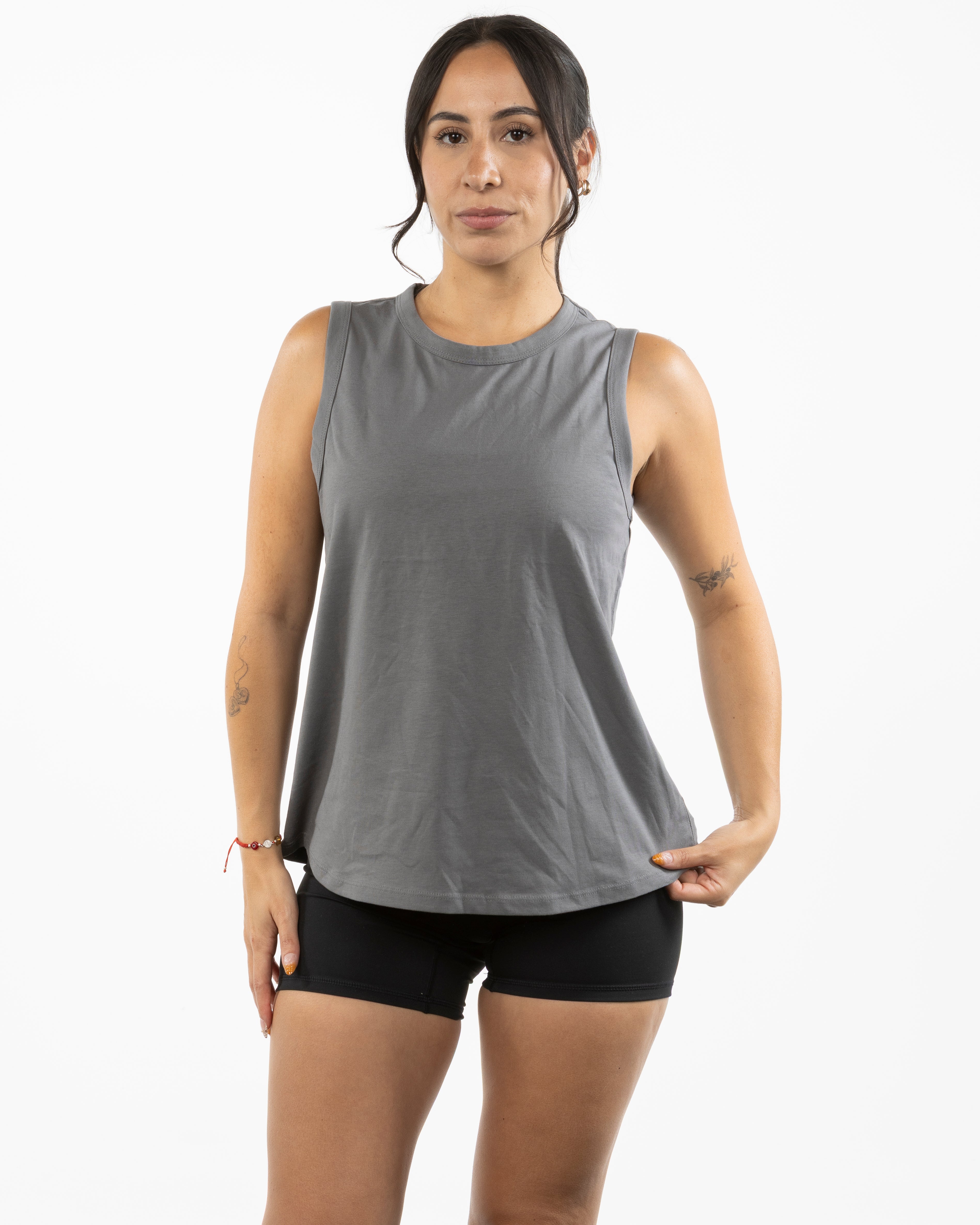 The Classic Full Length Tank - Shadow – Ethos Merch