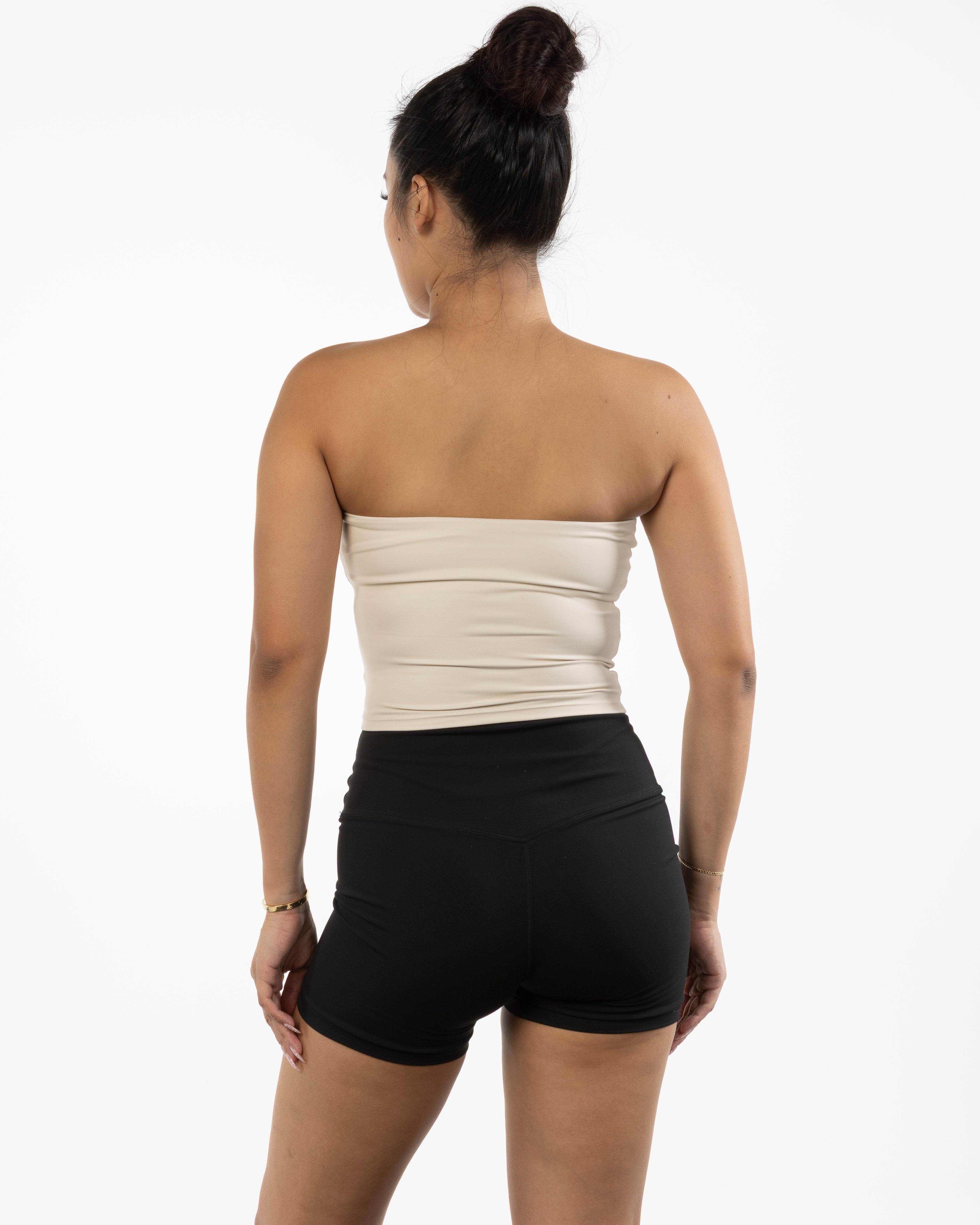 The Sporty Tube Top - Beige