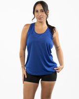 The Knot Back Tank - Royal