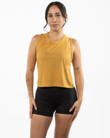 The Daily Crop Tank - Antique Gold