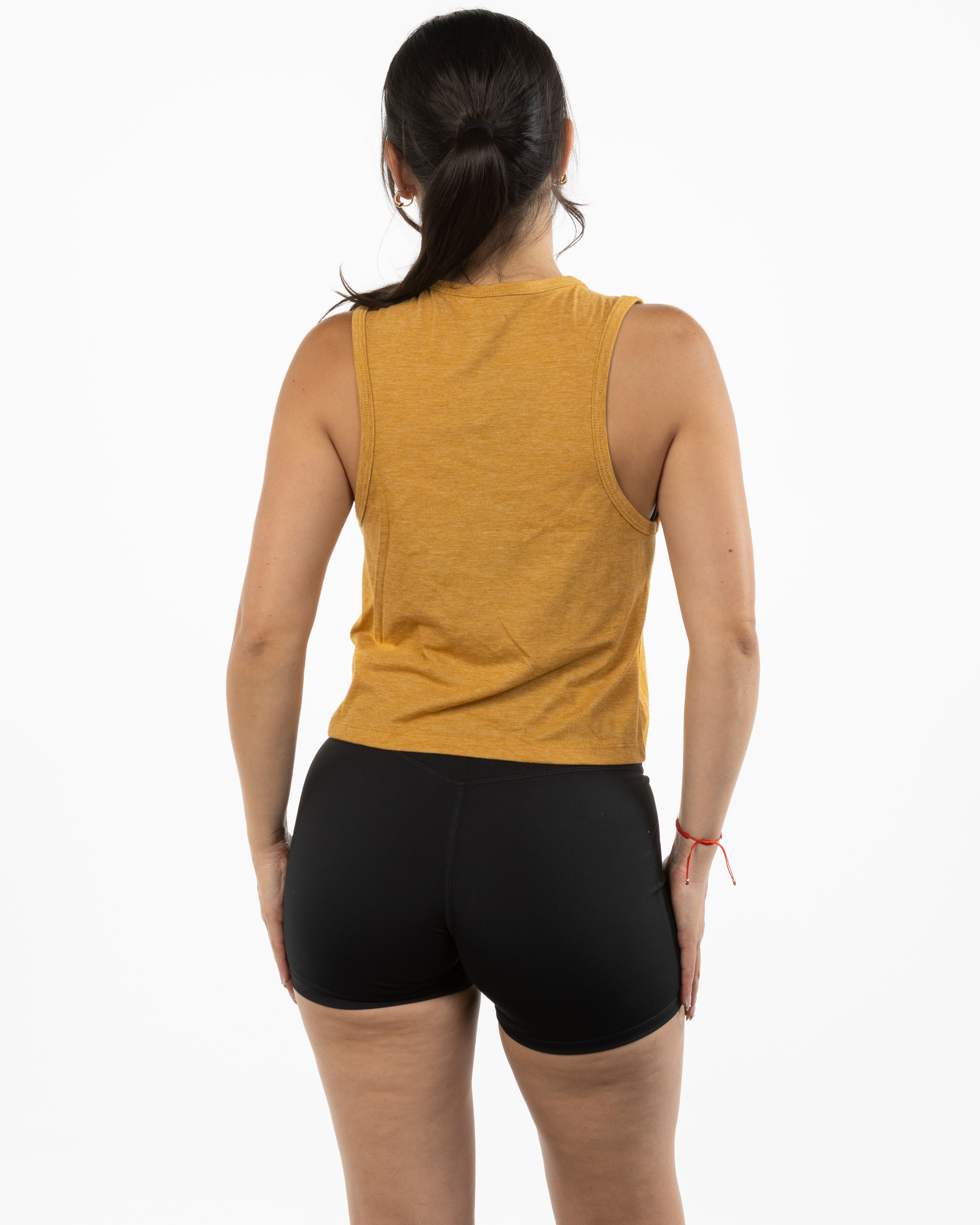 The Daily Crop Tank - Antique Gold