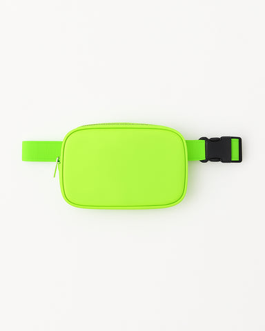 The Cross Body Bag - Neon Green