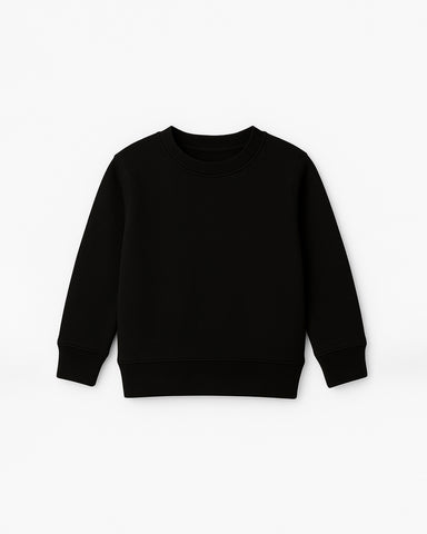 The Kids Crewneck - Black