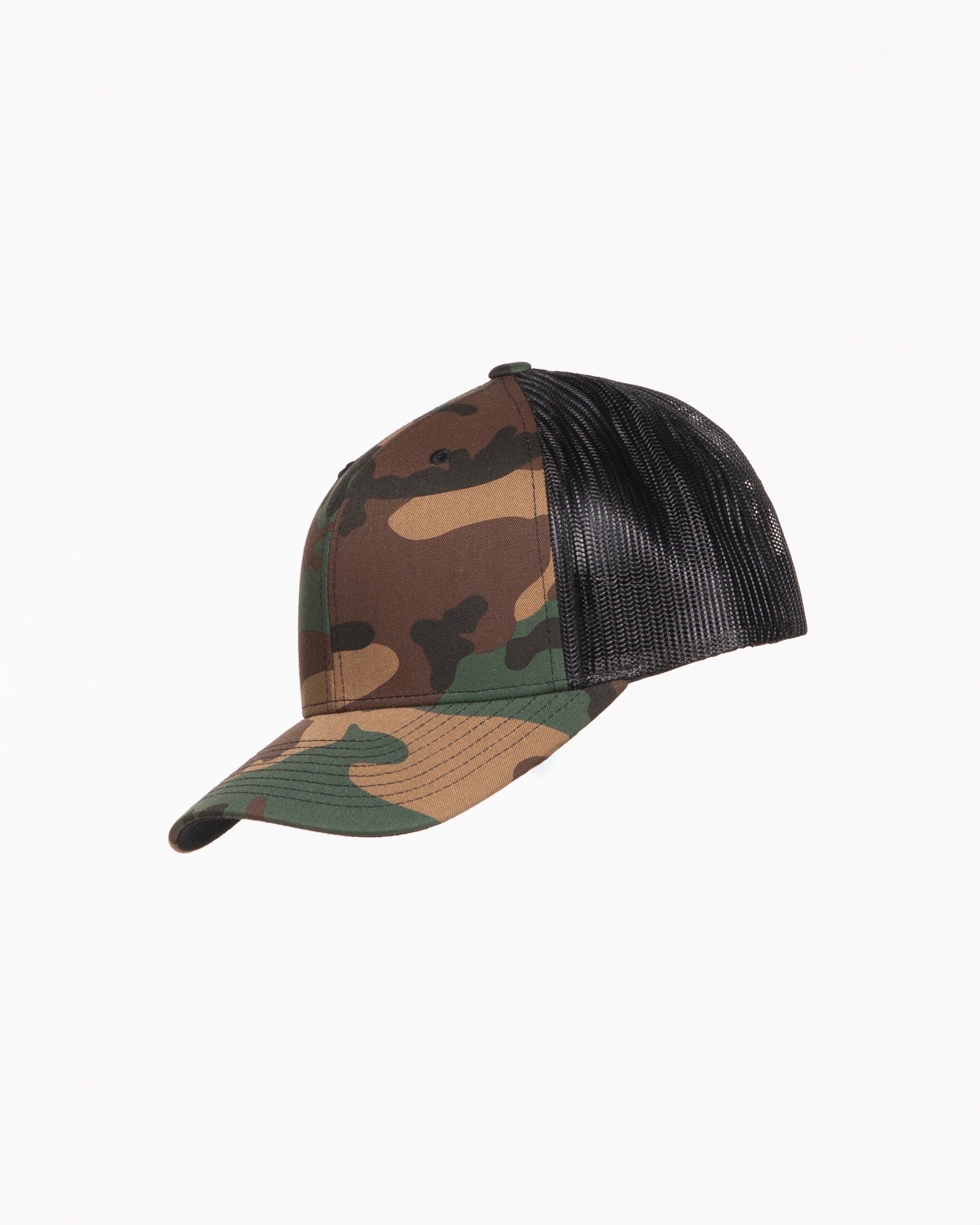 The Trucker Hat - Camo / Black